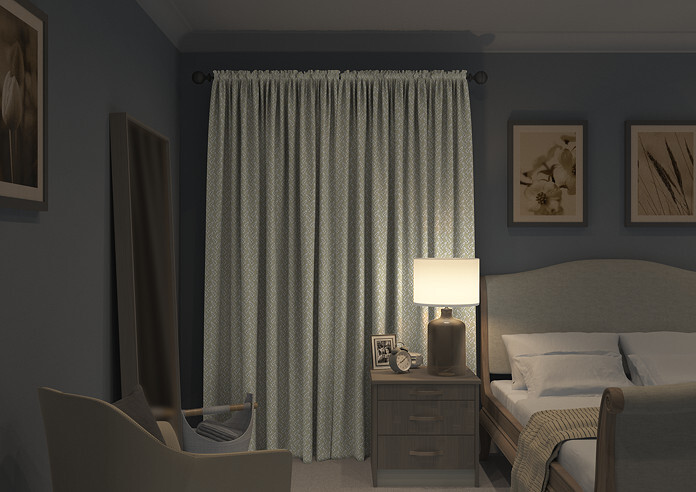Maidenhair, Fennel - Made to Measure Curtains - Image 7